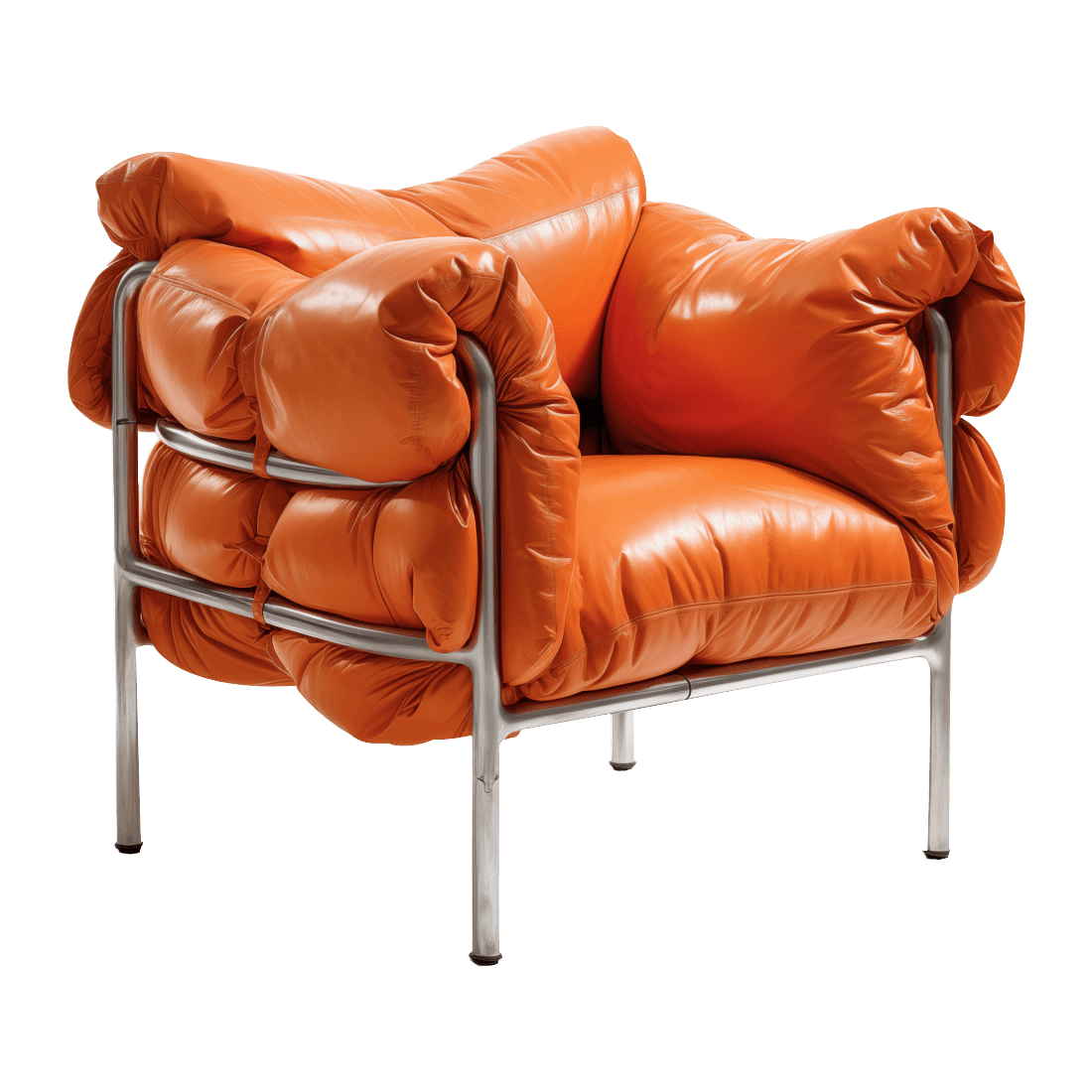 Modern Fabric Arm Chair - Зображення 3